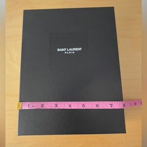 Saint Laurent Elegant Black Gift/handbag Box